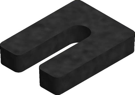 Plastic Horseshoe Shims 3/4”x 3”x 4” | Black - Buy Online Today