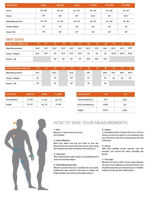 SITKA Sizing Chart | Turning Clothing Into Gear