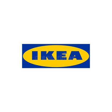 Ikea Logo Editorial Ilustrativo Sobre Fondo Blanco Foto de archivo editorial - Ilustración de ...