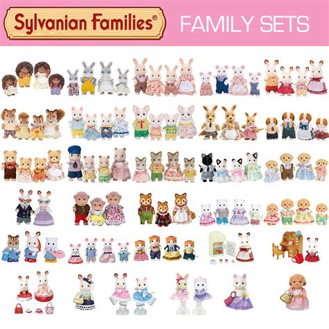 SYLVANIAN Families Family & Friends Figures Sets - Choose your family ...