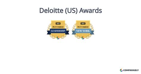 Deloitte (US) Awards | Comparably