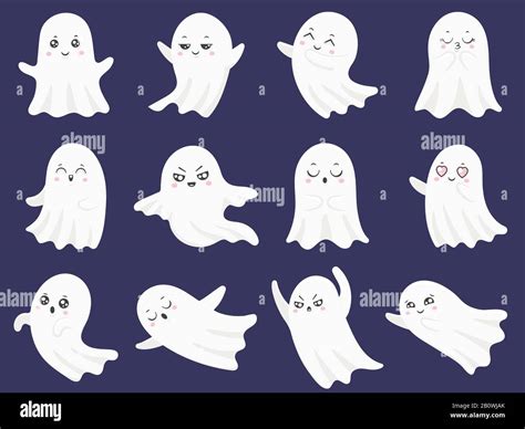 Ghostly spirit child Stock Vector Images - Alamy