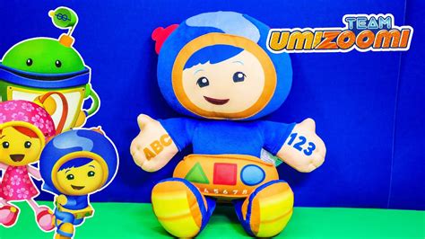 Team Umizoomi Talking Geo Mathmatical Plush a Toy Unboxing - YouTube