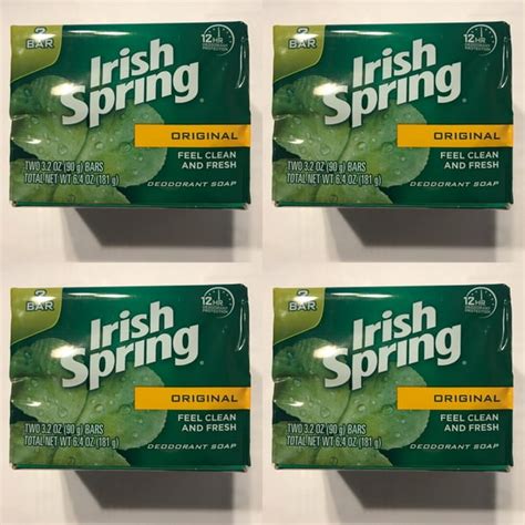 Irish Spring Original Scent Soap Bars, 10 Bars Total 3.2 oz Each - Walmart.com - Walmart.com