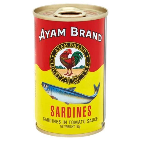 Ayam Brand: Sardines in Tomato Sauce(425g) - Claude & Clari