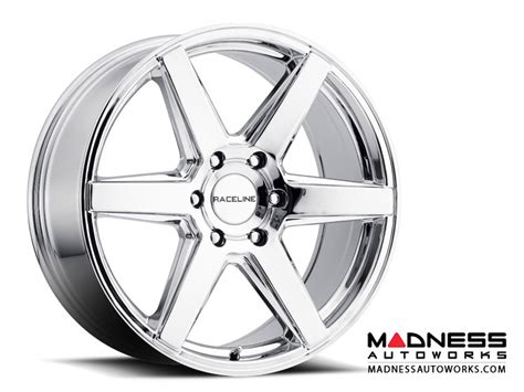 Jeep Renegade Custom Wheels by Raceline - 156C - 18"x8" - Surge Chrome ...