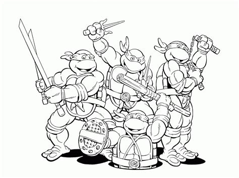 Ninja Turtles Coloring Pages Leonardo Color Turtles Turtles Color ...