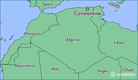 Where is Constantine, Algeria? / Constantine, Constantine Map - WorldAtlas.com