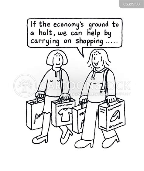 Shopping Addiction Cartoons and Comics - funny pictures from CartoonStock