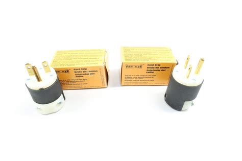 LOT of 2 HUBBELL HBL5666C Plug 2P 3W 15A 250V-AC: Amazon.com: Tools ...