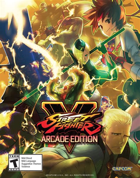 New Street Fighter 5: Arcade Edition Poster 1 out of 1 image gallery