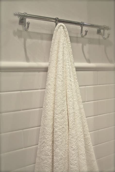 Towel hooks | Bathroom towel hooks, Towel hooks, Bathroom