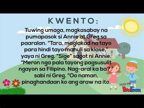 Hinuha Pagbibigay Ng Wakas Sa Kwento Worksheets - dewakas