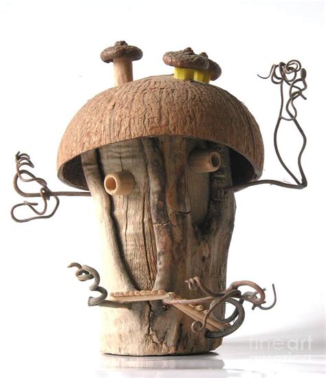 Fairy House Sculpture by Nikolay Ilchevski - Fine Art America