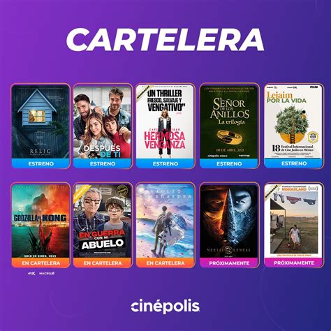 Arriba 47+ imagen club cinepolis cartelera - Abzlocal.mx