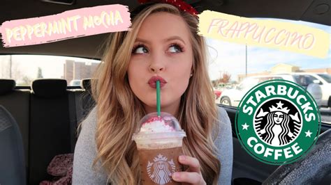 PEPPERMINT MOCHA FRAPPUCCINO || STARBUCKS || FIRST IMPRESSION - YouTube