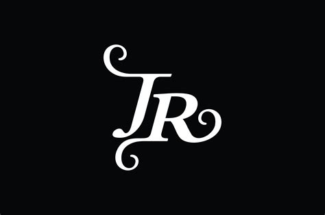 Monogram JR Logo V2 Graphic by Greenlines Studios · Creative Fabrica