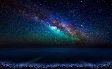 Milky Way Galaxy from the Canary Islands 1920 x 1200 widescreen Wallpaper