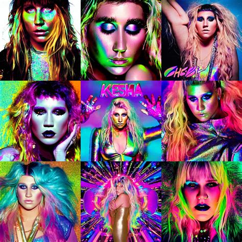 kesha album cover, 1 9 9 9, y 2 k aesthetic, | Stable Diffusion