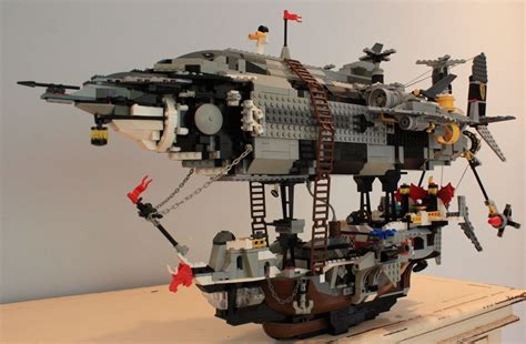 Lego Airship 5 | Lego, Airship, Lego space