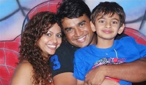 R. Madhavan family, childhood photos | Celebrity family wiki