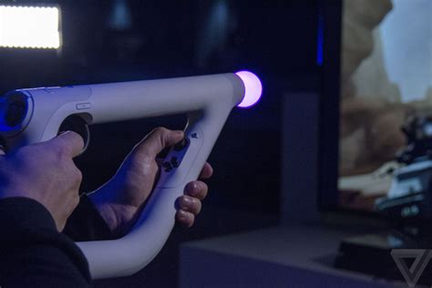 PS VR's Aim gun controller will launch in May, according to Farpoint ...