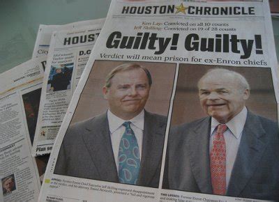 The Enron (Ken Lay and Jeff Skilling) Trial: An Account