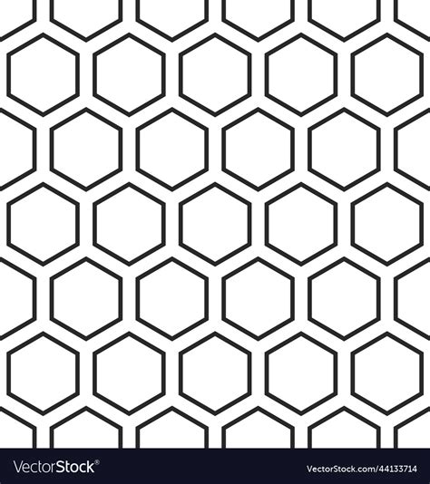 Hexagon pattern geometry background abstract Vector Image