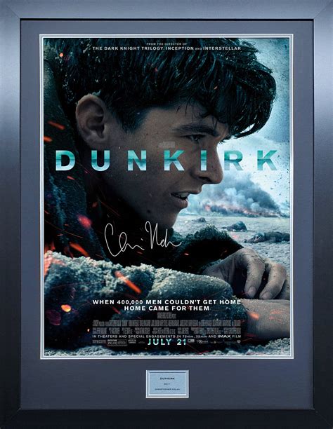 Dunkirk signed Movie Poster – The Frame Lab