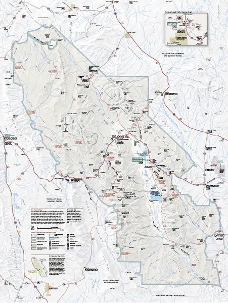 Death Valley National Park map - Death Valley National Park CA • mappery