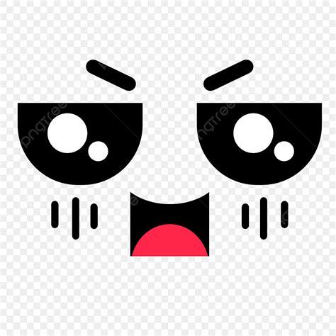 Cartoon Face Creative Expression Pack Image Angry, Image, Painting ...