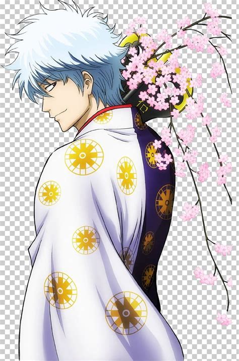 Gintoki Sakata Gin Tama Anime Manga PNG, Clipart, Art, Black Hair ...