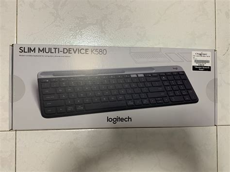 BRAND NEW LOGITECH SLIM WIRELESS KEYBOARD, Computers & Tech, Parts ...