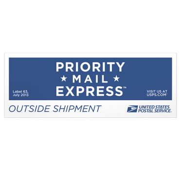 Priority Mail Express® Outside Pressure Sensitive Labels | USPS.com