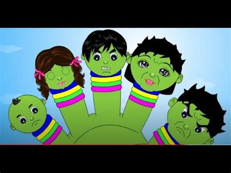 Hulk finger family Song - YouTube