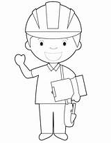 Engineer 9 Coloring Page  Free Printable Pages For Kids sketch template