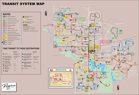 Regina Transit Map - Regina Saskatchewan • mappery