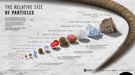 The Relative Size of Particles