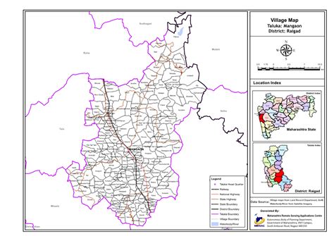 Village Map Taluka: Mangaon District: Raigad - DocsLib