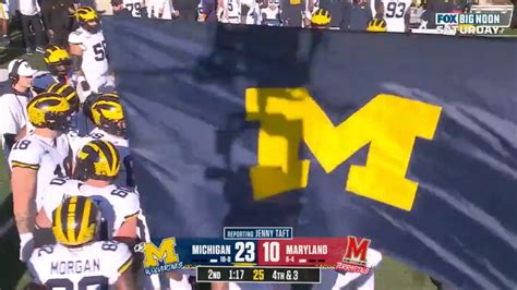 Michigan football hiding its huddle from Fox’s cameras led to so many jokes