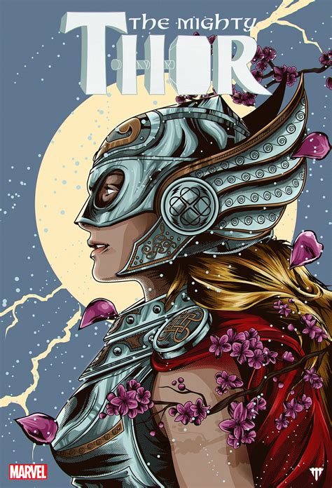 ArtStation - Lady Thor Cover
