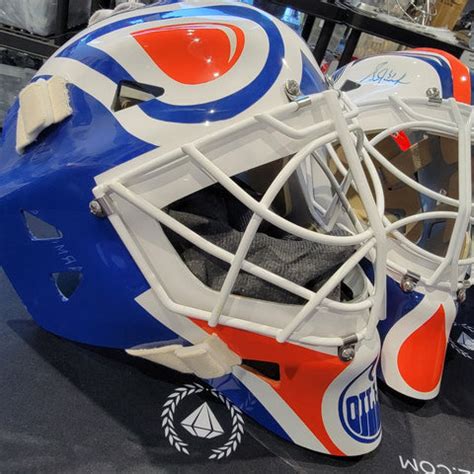 Edmonton Oilers' Greatest Goalies Signed Masks – Goalie Mask Collector