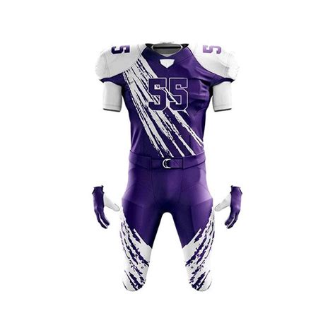 American football Uniforms with your own logos and team names with ...