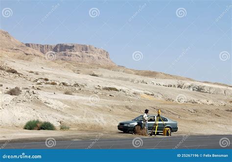 Geodesist stock photo. Image of land, mensuration, leveling - 25267196