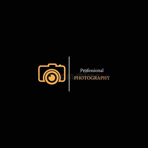 Professional Photography Logo Stock Illustration - Illustration of ...