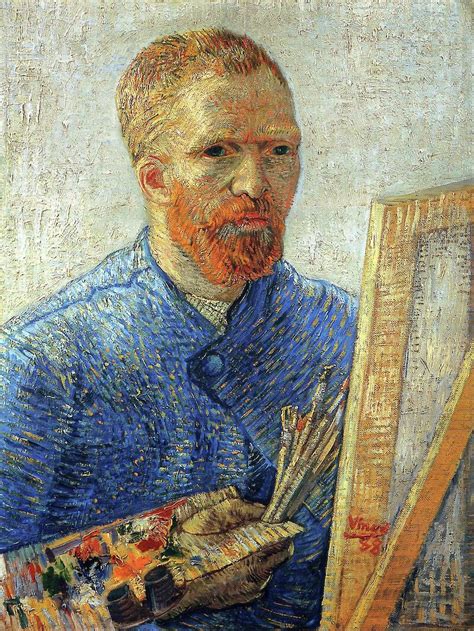 Self-Portrait With Bandaged Ear by Vincent Van Gogh