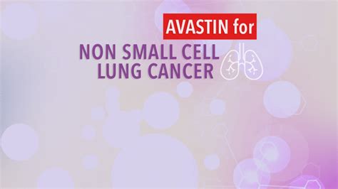 Avastin Treatment for Non Small Cell Lung Cancer - CancerConnect