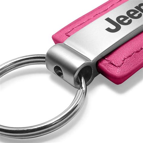 Jeep Pink Leather Key Chain - Walmart.com - Walmart.com