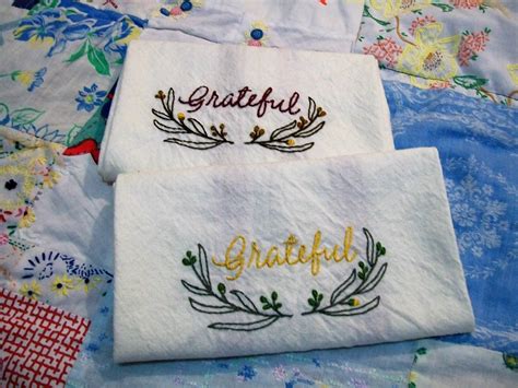 Dish Towel Embroidery Designs | Embroidery