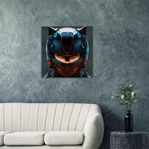 Black Helmet Racing Art, Racing Car Helmet, Helmet Print, Black Racing ...